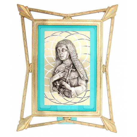 Kader Metaal verguld - H Rita Metaal verzilverd 