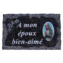 Plaque Cimetiere A Mon Epoux Bien-Aime 9x14