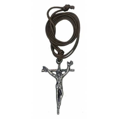 Croix s/cordon - Christ Ressuscité - 50 mm