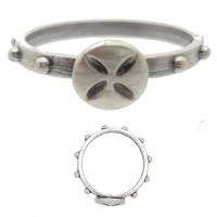 Bague-Dizainier - 17 mm - Métal Agté