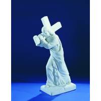 Christ Portant La Croix 58 Cm