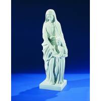 Ste Anne - 60 cm - "Marbre" Blanc