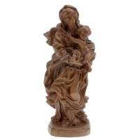 Beeld 20 cm - Del'cour - Houtkleur 