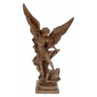 Statue 23 cm - St Michel - Ton Bois