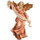 Ange Gloria /Rose : crèche de Noël en bois Ulrich 15 cm