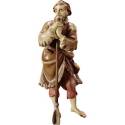 Berger Avec baton 15 cm : crèche de Noël en bois Ulrich 15 cm