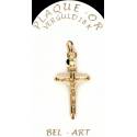 Croix Plaqué-Or - 25 X 15 mm