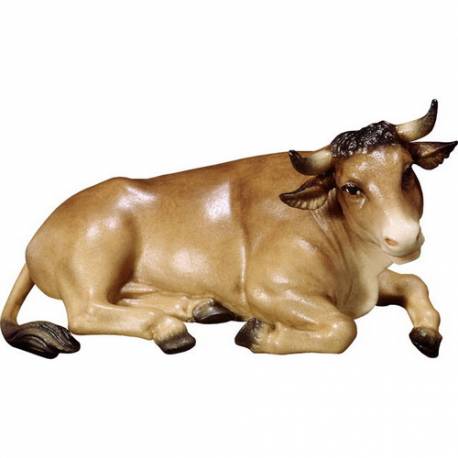 Boeuf : crèche de Noël en bois Ulrich 15 cm