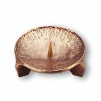Bougeoir Bronze 14 Cm 3 Pieds