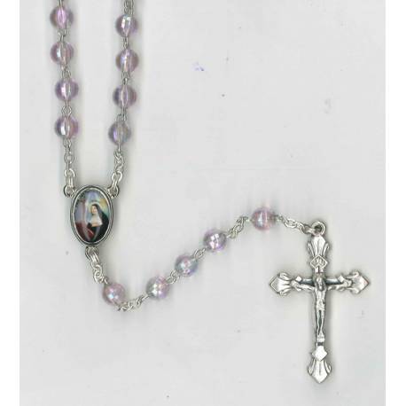 Chapelet - Ste Rita - Améthyste