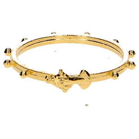 Bague-dizainier Métal Doré - petite taille