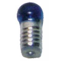 Lampje blauw E5.5 4.5 v 