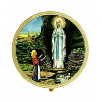 Boîte à Pilules - App. Lourdes - Diam 6 cm