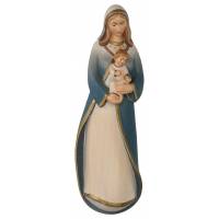 Vierge Murale 15 Cm Bleu-Blanc