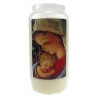 Luminaire 6J / blanc / Vierge et enfant