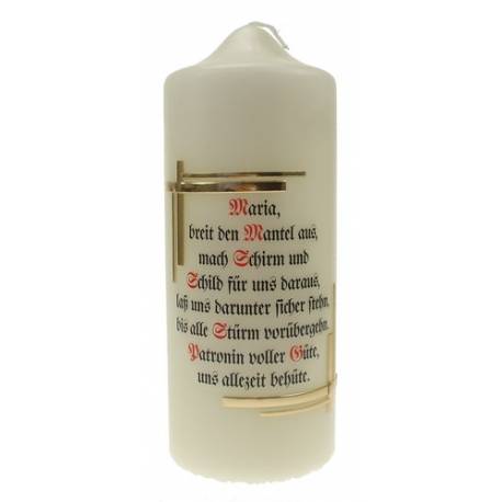 Spreukkaars 175X70mm - Maria Breit ... 