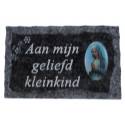 Plaque Cimetiere Aan Mijn Geliefd Kleinkind 9x14
