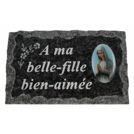 Plaque Cimetiere A Ma Belle-Fille Bien-Aimee 9x14