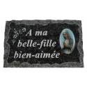 Plaque Cimetiere A Ma Belle-Fille Bien-Aimee 9x14