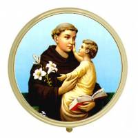 Boîte à Pilules - St Antoine - Diam 6 cm