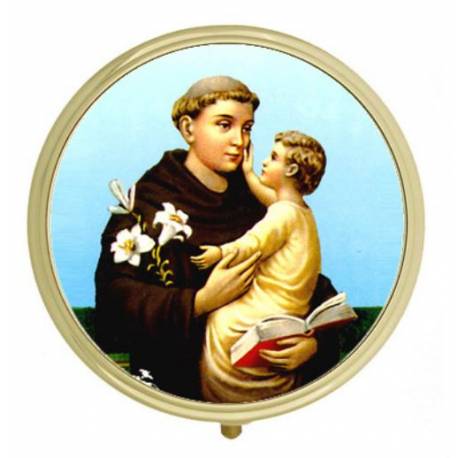 Pillendoosje - H Antonius - Diam 6 cm 