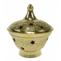 Wierookbrander - H 8 cm - Messing 