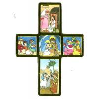 Croix Berceau - 11 X 8 cm - Nativité