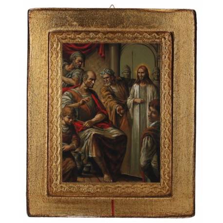 Kruisweg - set van 15 staties - H23 x B18 cm 