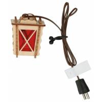 Lanterne Bois 2.5 x 2.5 x H 3 cm