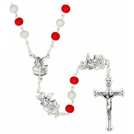 Chapelet St Michel / Paters Statues + Etui