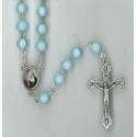 Chapelet - Ste Rita - Bleu Clair