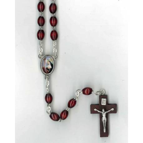 Chapelet - Ste Rita - Bois Marron