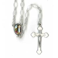 Rozenkrans Imitatie Parelmoer Lourdes Verschijning 