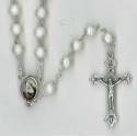 Chapelet - Ste Rita - Blanc