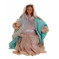 Santon Napolitain - 8 cm - Vierge Marie