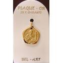 Médaille plaqué-or - Ste Rita