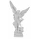 Statue 30 cm - St Michel - Blanc