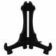 Chevalet Plastique 8 X H12 Cm Noir