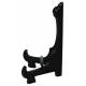 Chevalet Plastique 8 X H12 Cm Noir
