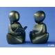 Duo de 2 statues - 7 cm - Filles