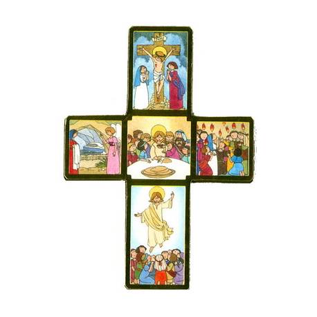 Croix Berceau - 11 X 8 cm - Passion