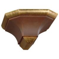 Houtsnijwerk Wandkonsool 10 Cm Gekleurd 