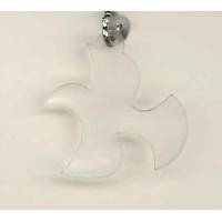 Hanger op koord - Duif - Wit 