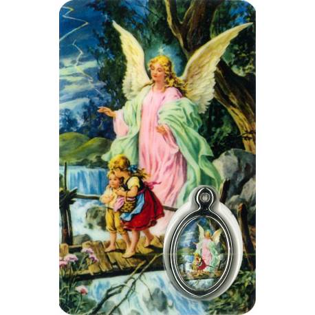 Carte-Méd-Prière - Ange Gardien - FR