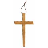 Croix Murale - 13 cm - Bois d'Olivier