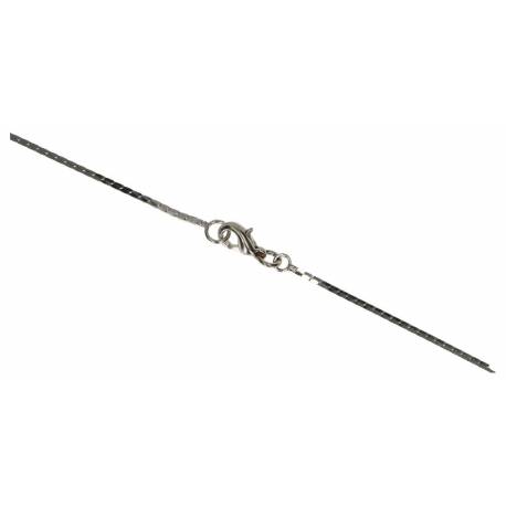 Ketting 40 Cm Metaal + Rhodium 