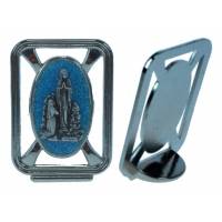 Cadre métal à poser App. Lourdes Email Bleu-Irise