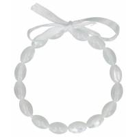 Collier de dentition blanc