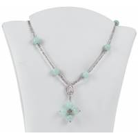 Collier-Dizaine Aquamarine 