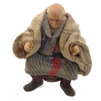 Santon Napolitain 08 Cm Vieil Homme Assis